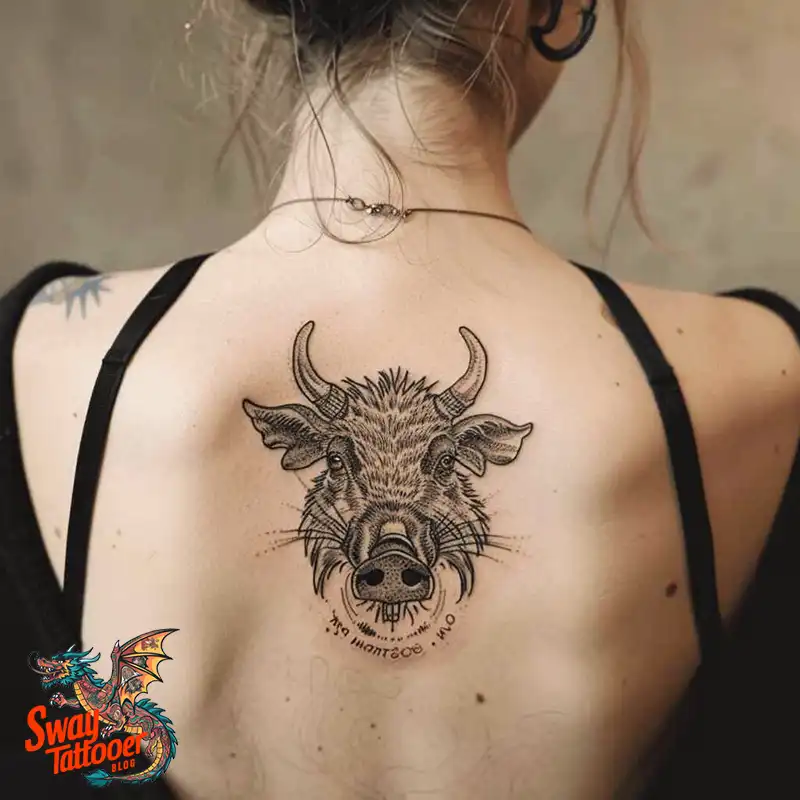 100 Boar Tattoo Design Ideas with Meaning & Symbolism 2 Boar Tattoo