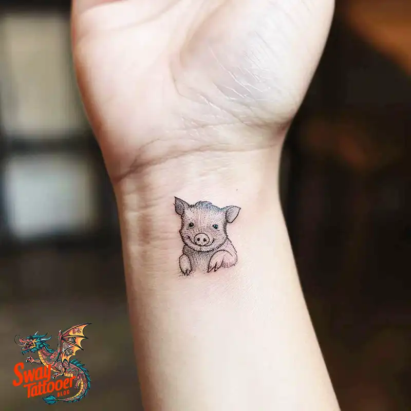 100 Boar Tattoo Design Ideas with Meaning & Symbolism 89 boar20