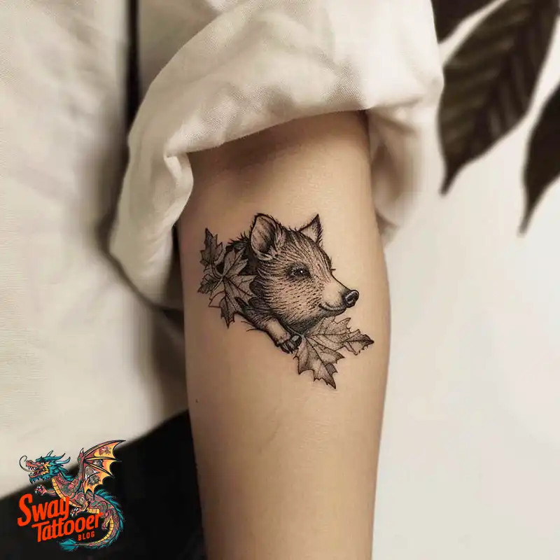 100 Boar Tattoo Design Ideas with Meaning & Symbolism 88 boar21