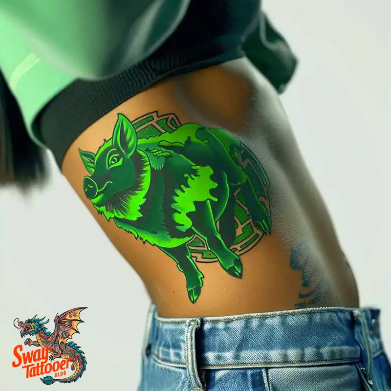 100 Boar Tattoo Design Ideas with Meaning & Symbolism 80 wild boar tattoo