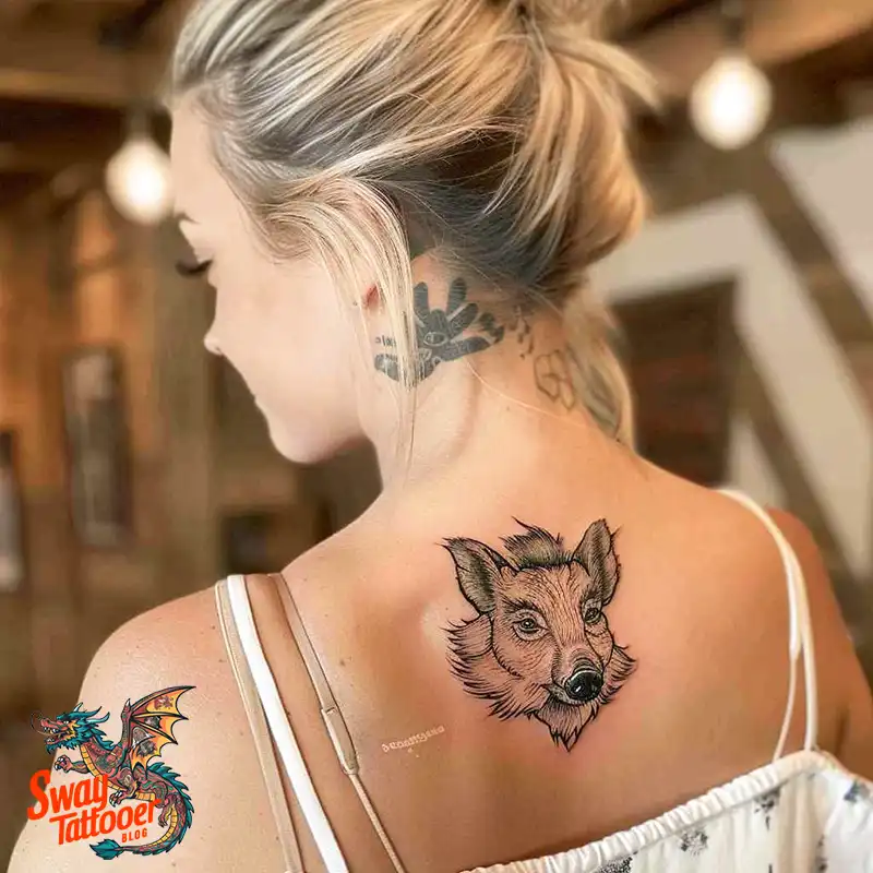 100 Boar Tattoo Design Ideas with Meaning & Symbolism 73 wild boar tattoo