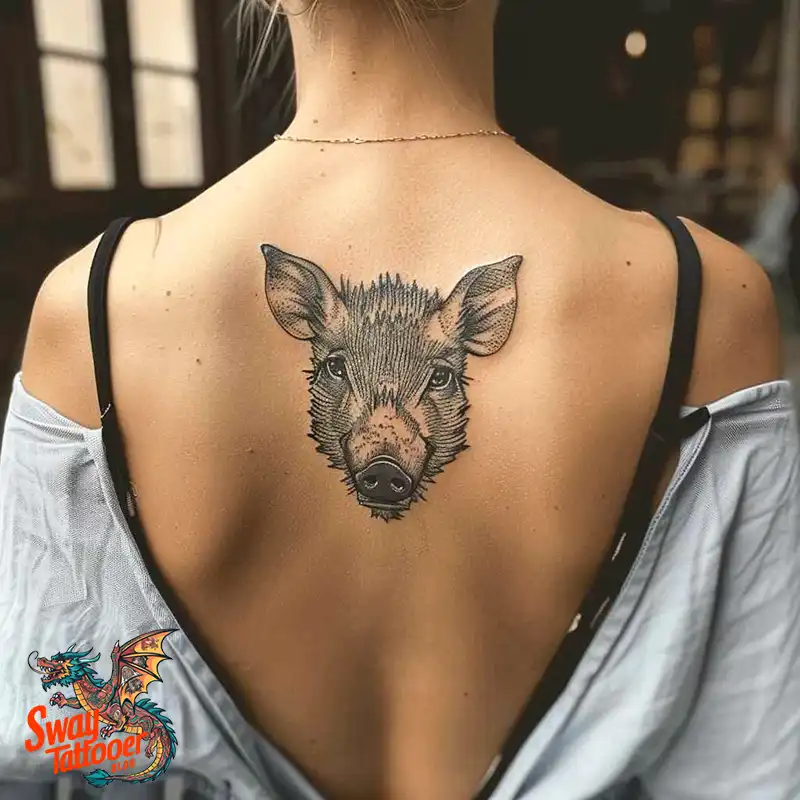 100 Boar Tattoo Design Ideas with Meaning & Symbolism 72 wild boar tattoo
