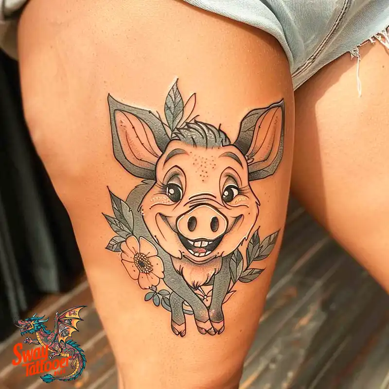 100 Boar Tattoo Design Ideas with Meaning & Symbolism 68 wild boar tattoo