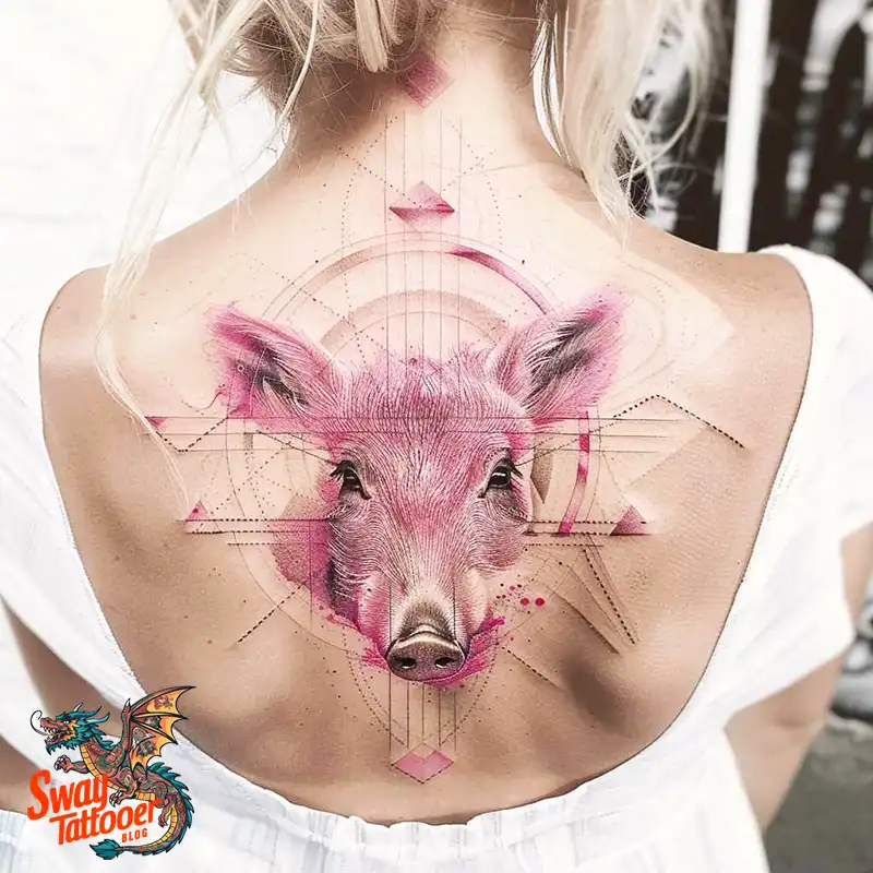 100 Boar Tattoo Design Ideas with Meaning & Symbolism 66 wild boar tattoo