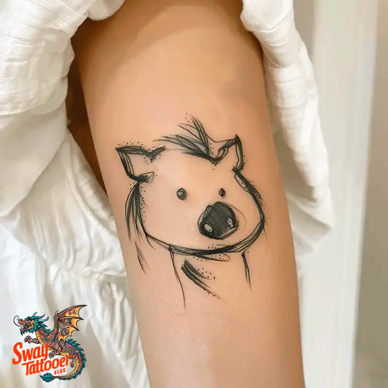 100 Boar Tattoo Design Ideas with Meaning & Symbolism 60 wild boar tattoo