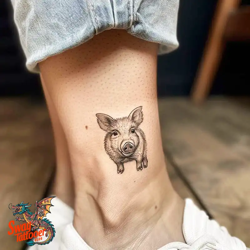 100 Boar Tattoo Design Ideas with Meaning & Symbolism 46 Hog tattoo