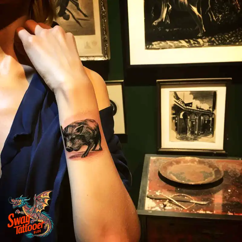 100 Boar Tattoo Design Ideas with Meaning & Symbolism 33 Boar Tattoo Ideas