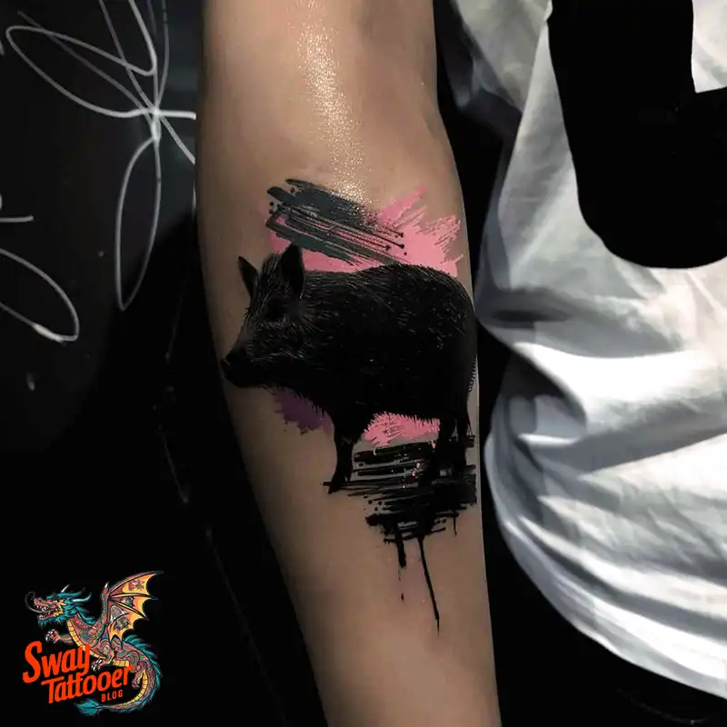 100 Boar Tattoo Design Ideas with Meaning & Symbolism 20 Boar Tattoo Design