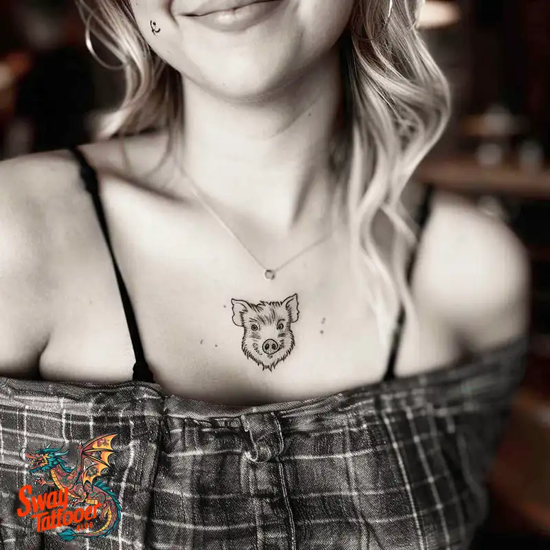 100 Boar Tattoo Design Ideas with Meaning & Symbolism 22 Boar Tattoo Design