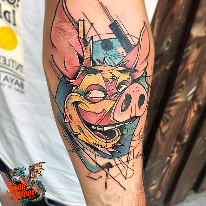 100 Boar Tattoo Design Ideas with Meaning & Symbolism 100 boar9