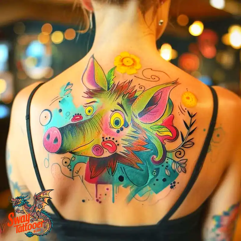 100 Boar Tattoo Design Ideas with Meaning & Symbolism 24 Boar Tattoo Design