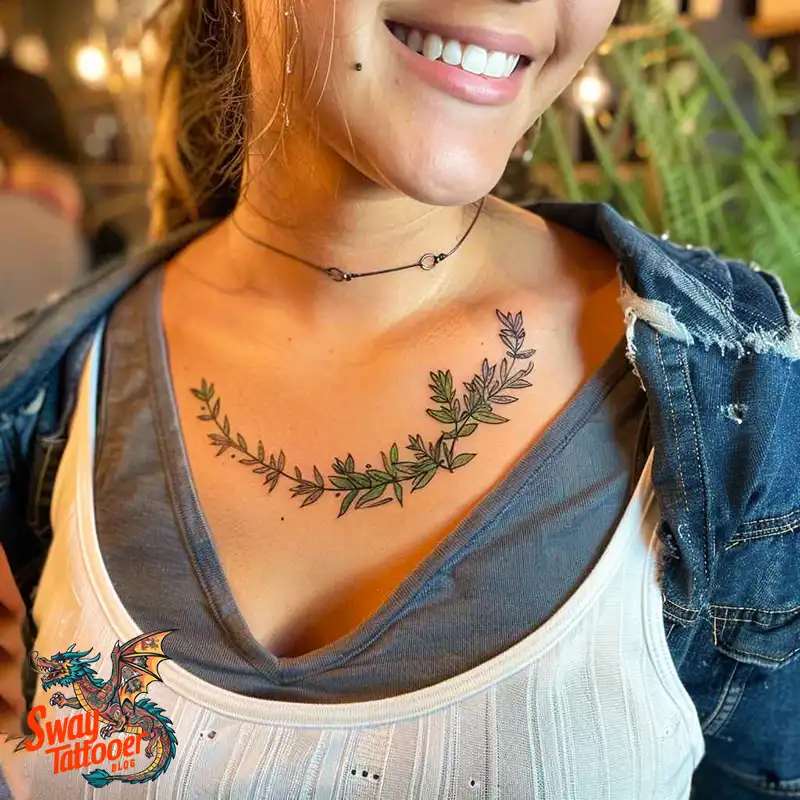 100 Thyme Tattoo Design Ideas: Fine Line Botanical Ink 33 Thyme Tattoo Design