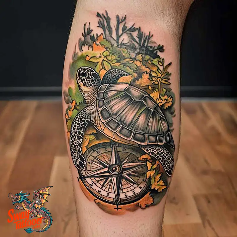 100+ Turtle Tattoo Design Ideas: Deep Symbolism & Artistry 93 Turtle Tattoo idea