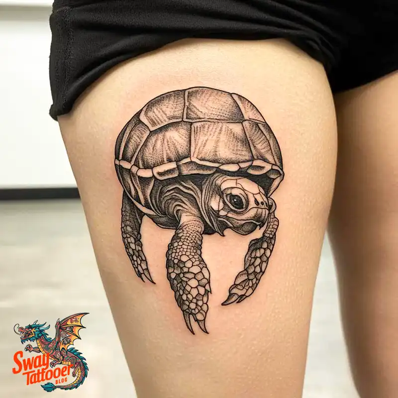 100+ Turtle Tattoo Design Ideas: Deep Symbolism & Artistry 89 Turtle Tattoo idea