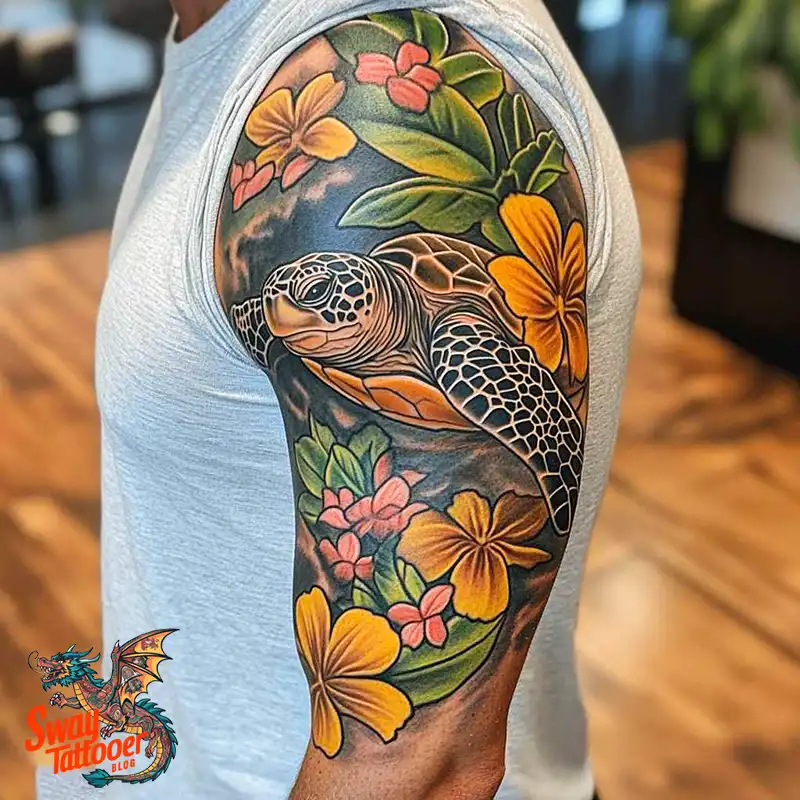 100+ Turtle Tattoo Design Ideas: Deep Symbolism & Artistry 84 Turtle Tattoo idea
