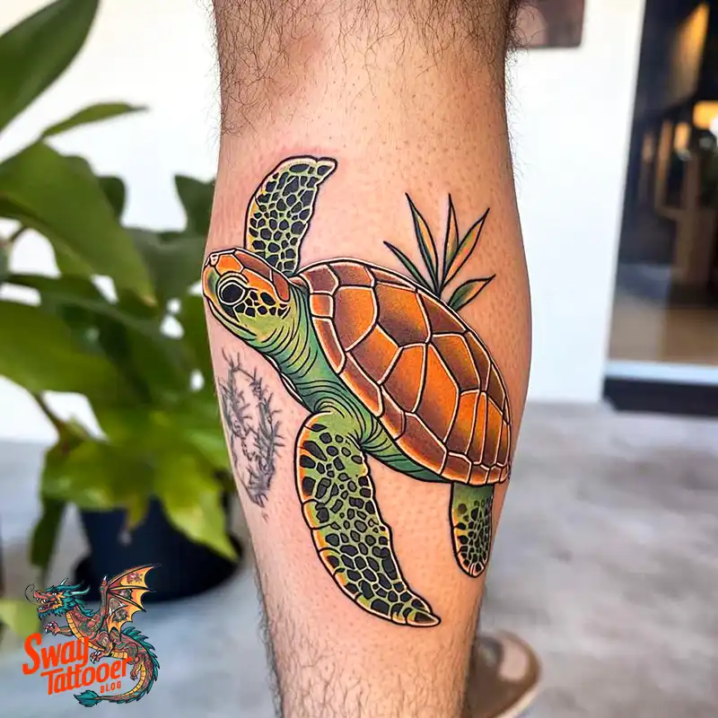 100+ Turtle Tattoo Design Ideas: Deep Symbolism & Artistry 83 Turtle Tattoo idea