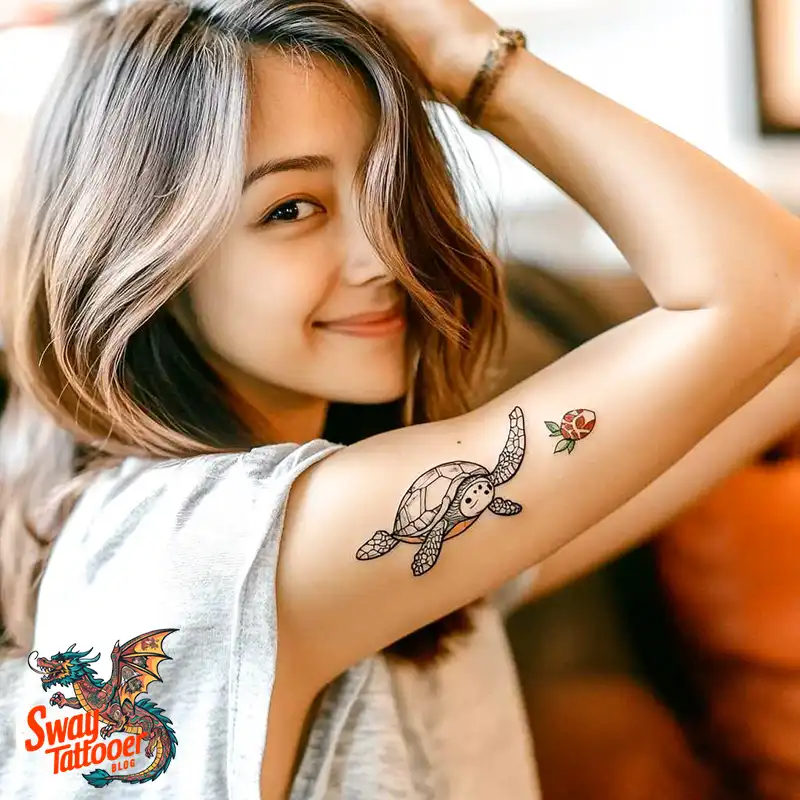 100+ Turtle Tattoo Design Ideas: Deep Symbolism & Artistry 69 Turtle Tattoo idea