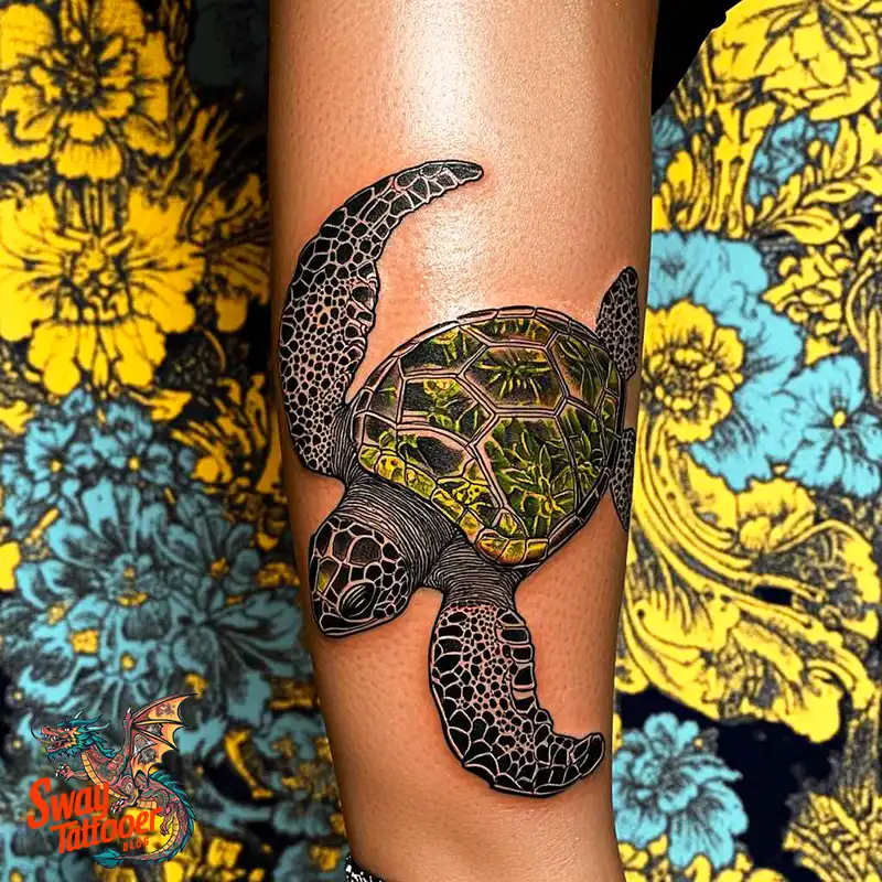 100+ Turtle Tattoo Design Ideas: Deep Symbolism & Artistry 37 Turtle Tattoo Design