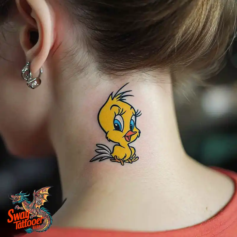 Tweety Bird Tattoo