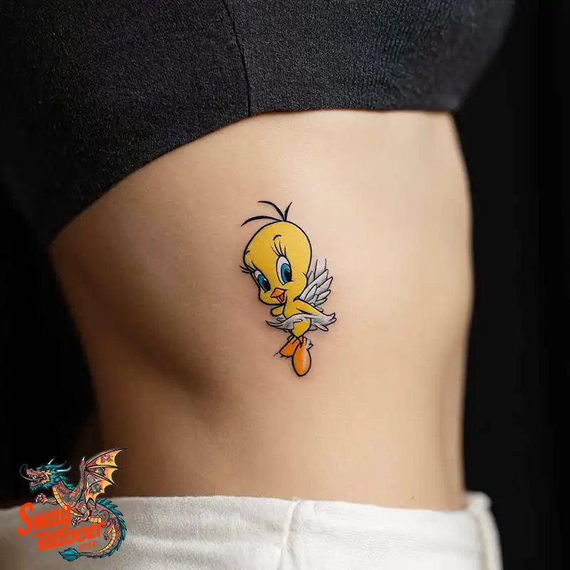 Tweety Bird Tattoo