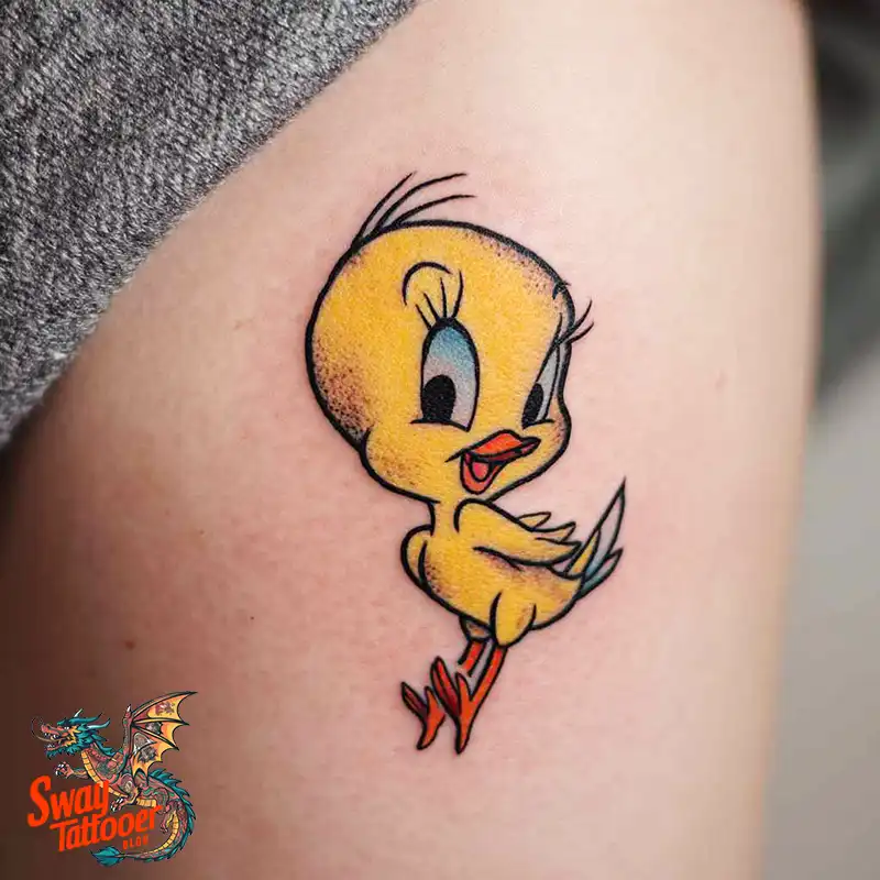 Tweety Bird Tattoo