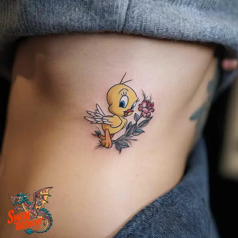 Tweety Bird Tattoo