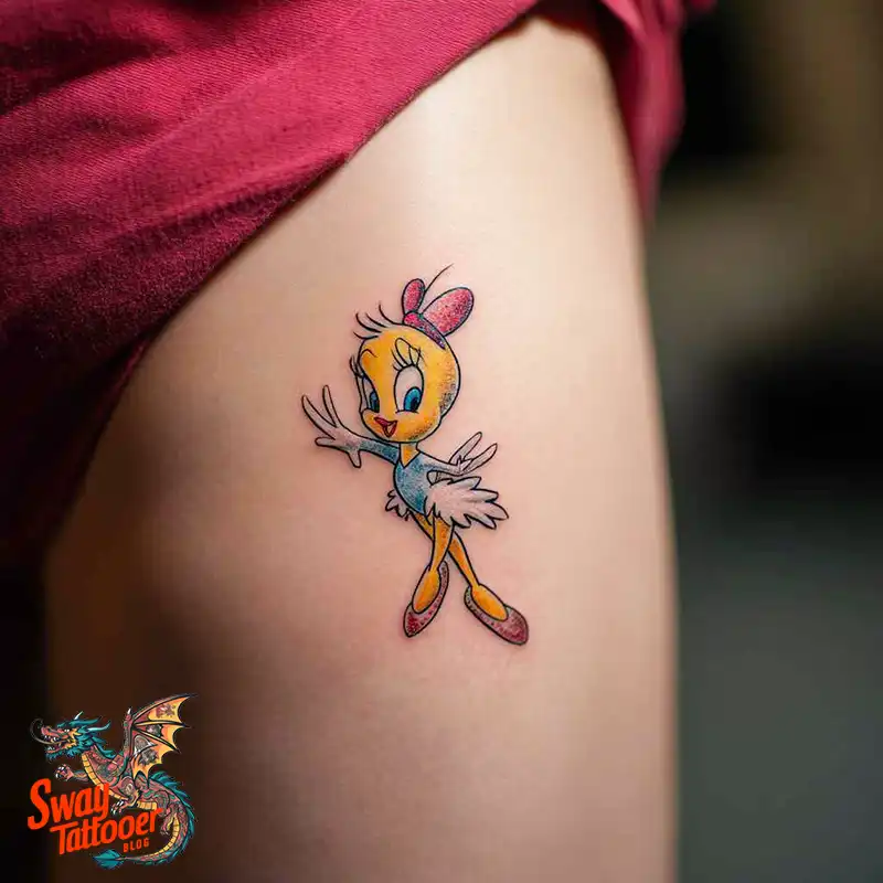 Tweety Bird Tattoo