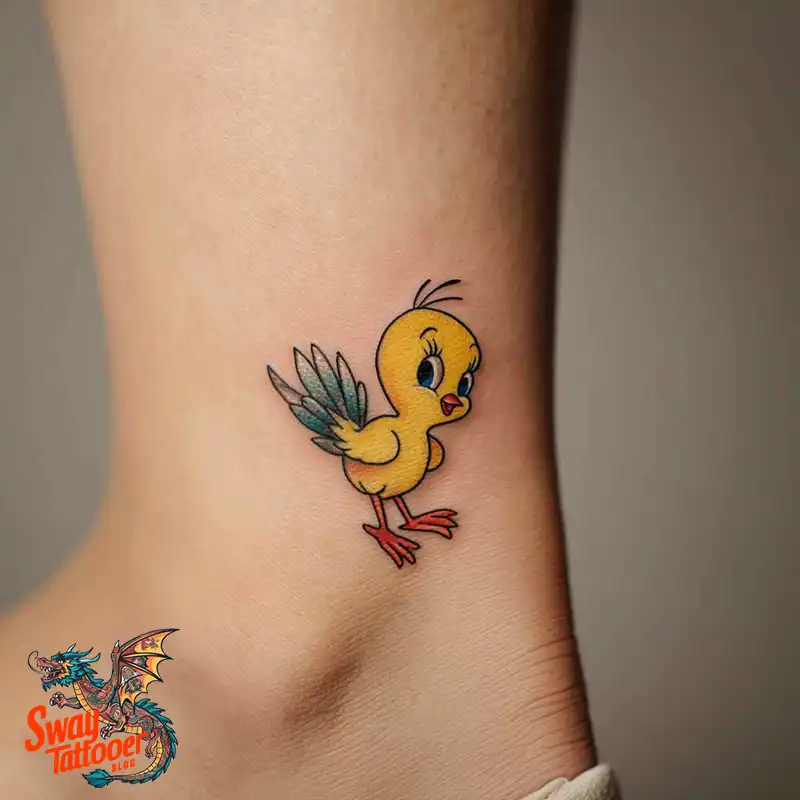 Tweety Bird Tattoo