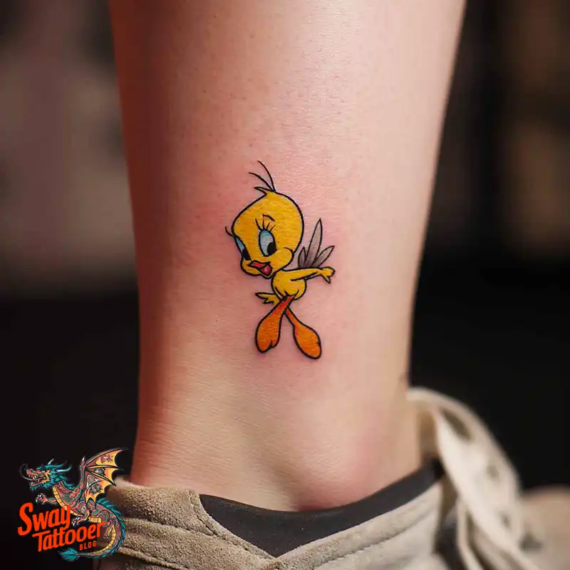 Tweety Bird Tattoo