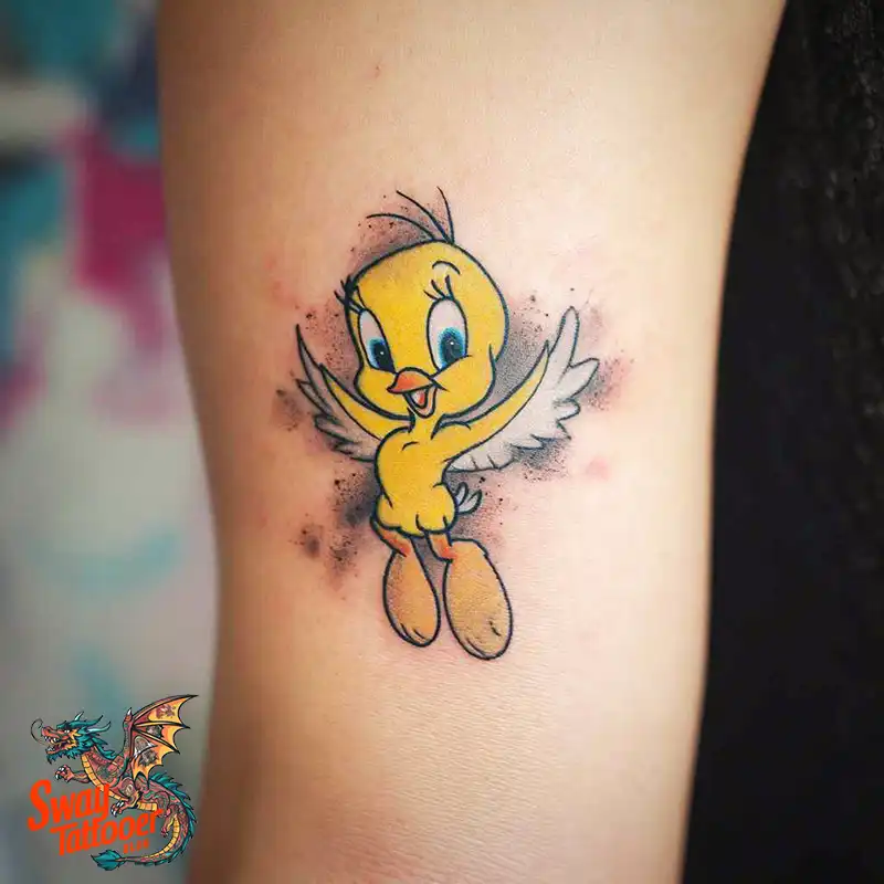 Tweety Bird Tattoo