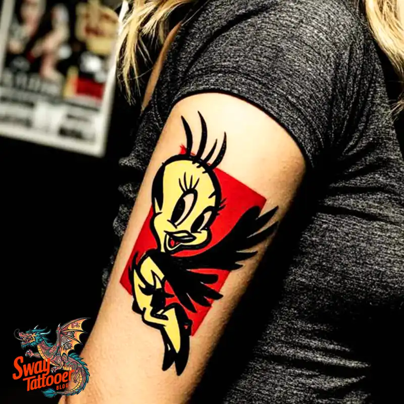 Tweety Bird Tattoo