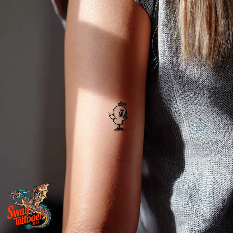 Tweety Bird Tattoo