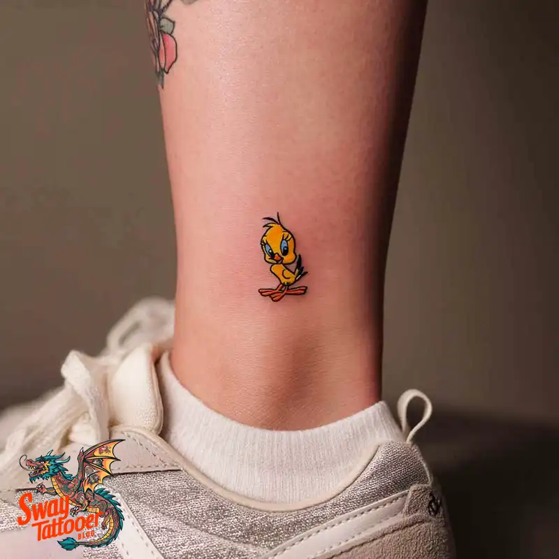 Tweety Bird Tattoo