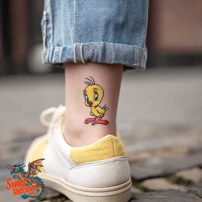 Tweety Bird Tattoo