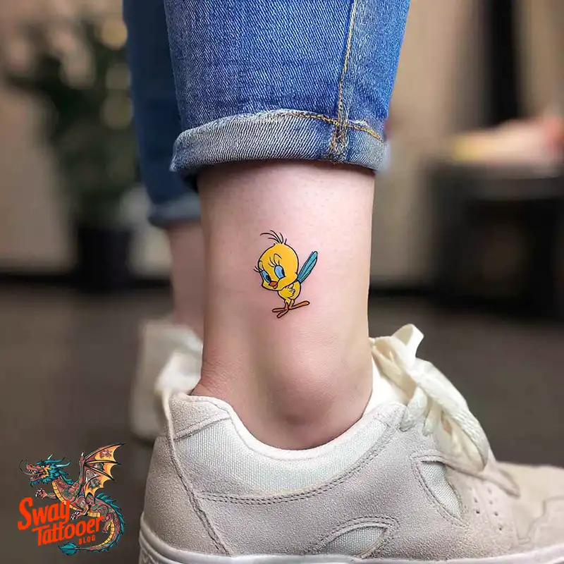 Tweety Bird Tattoo