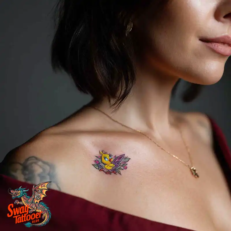 Tweety Bird Tattoo