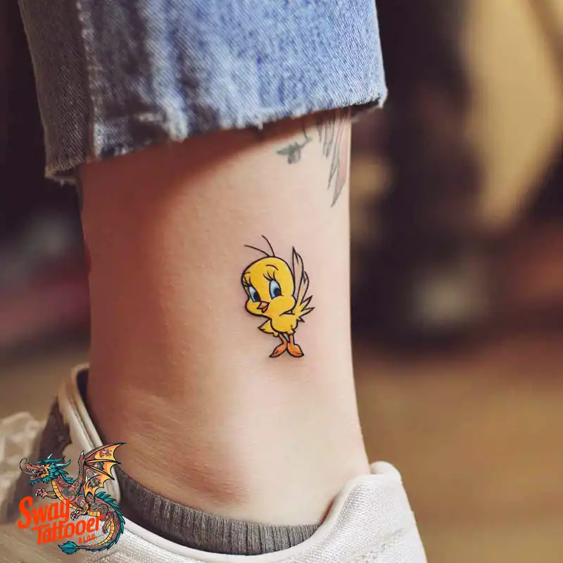 Tweety Bird Tattoo