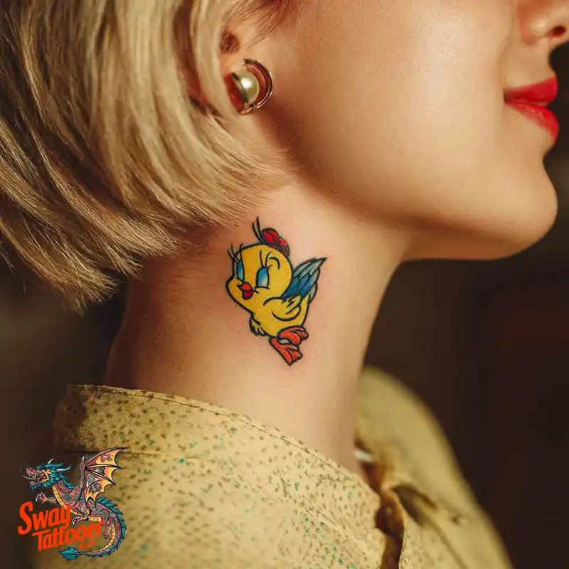 Tweety Bird Tattoo