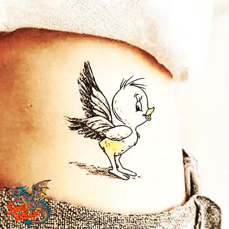 Tweety Bird Tattoo
