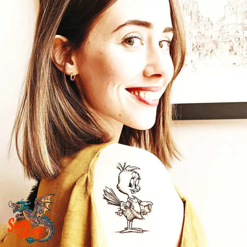 Tweety Bird Tattoo