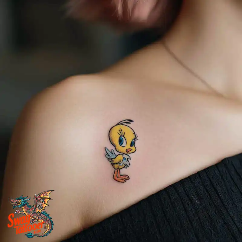 Tweety Bird Tattoo