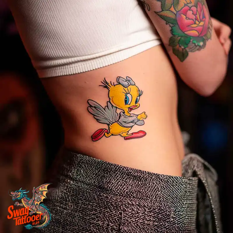 Tweety Bird Tattoo