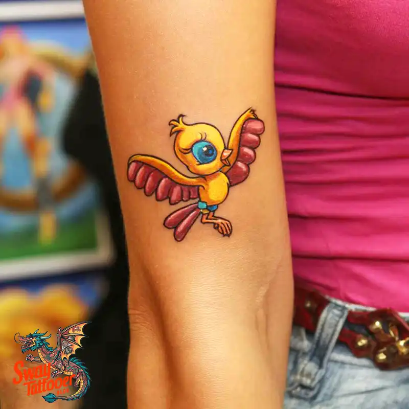 Tweety Bird Tattoo