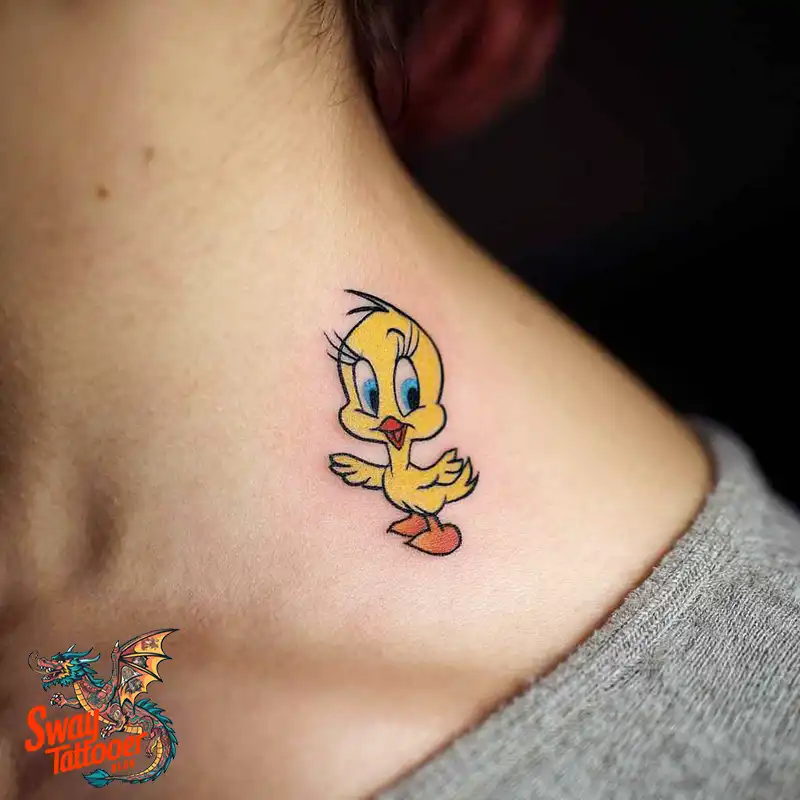 Tweety Bird Tattoo