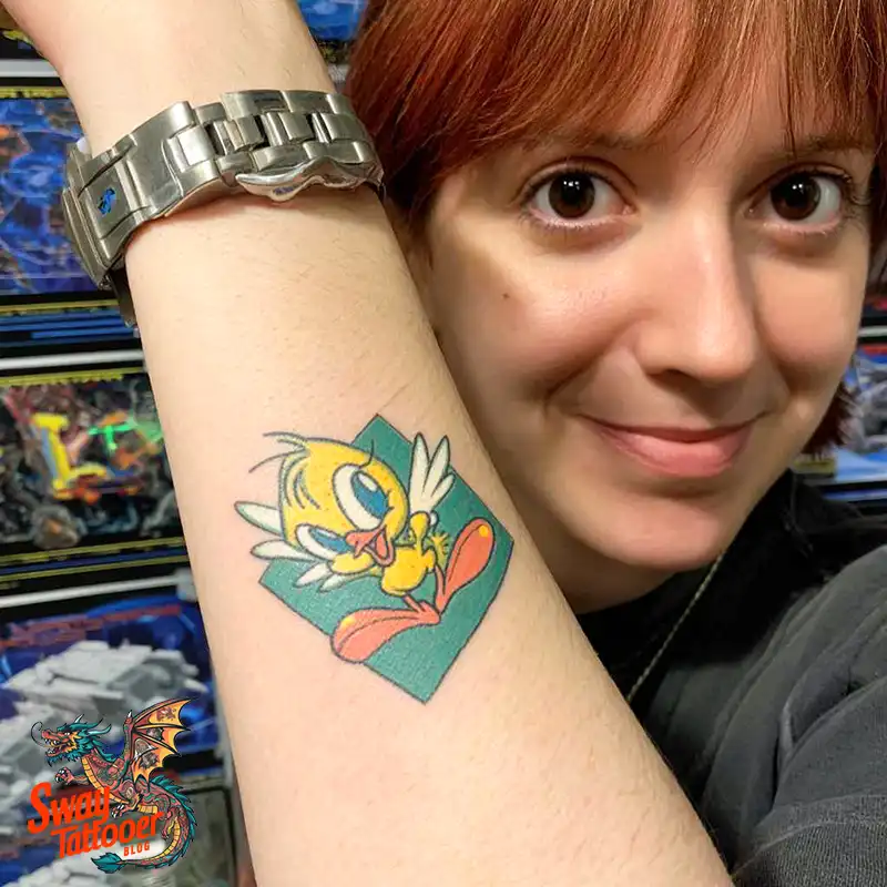 Tweety Bird Tattoo