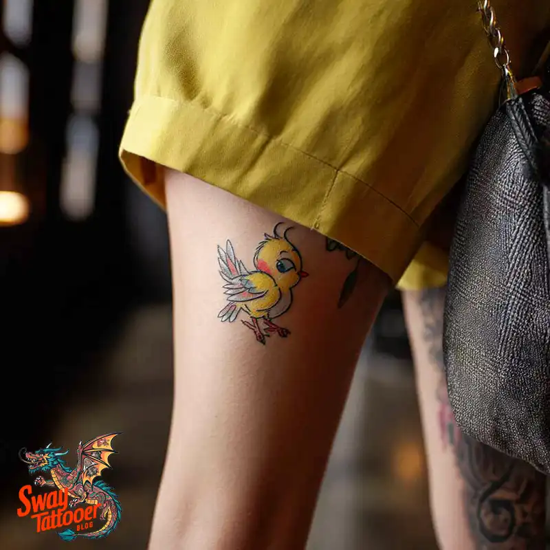 Tweety Bird Tattoo