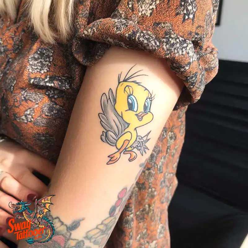 Tweety Bird Tattoo