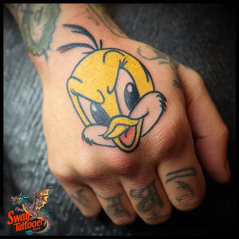 Tweety Bird Tattoo