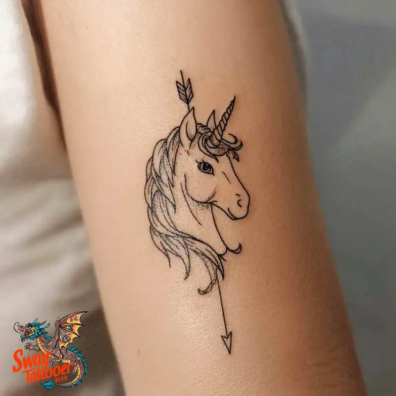 150 Unicorn Tattoo Designs to Spark Your Imagination 148 unicorn10
