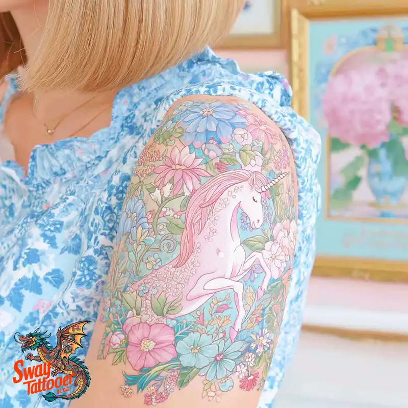 150 Unicorn Tattoo Designs to Spark Your Imagination 59 unicorn102
